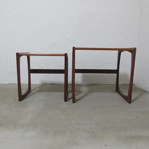 イギリス ビンテージ 家具 ネストテーブル サイドテーブル 入れ子 6989d