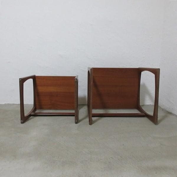 イギリス ビンテージ 家具 ネストテーブル サイドテーブル 入れ子 6989d