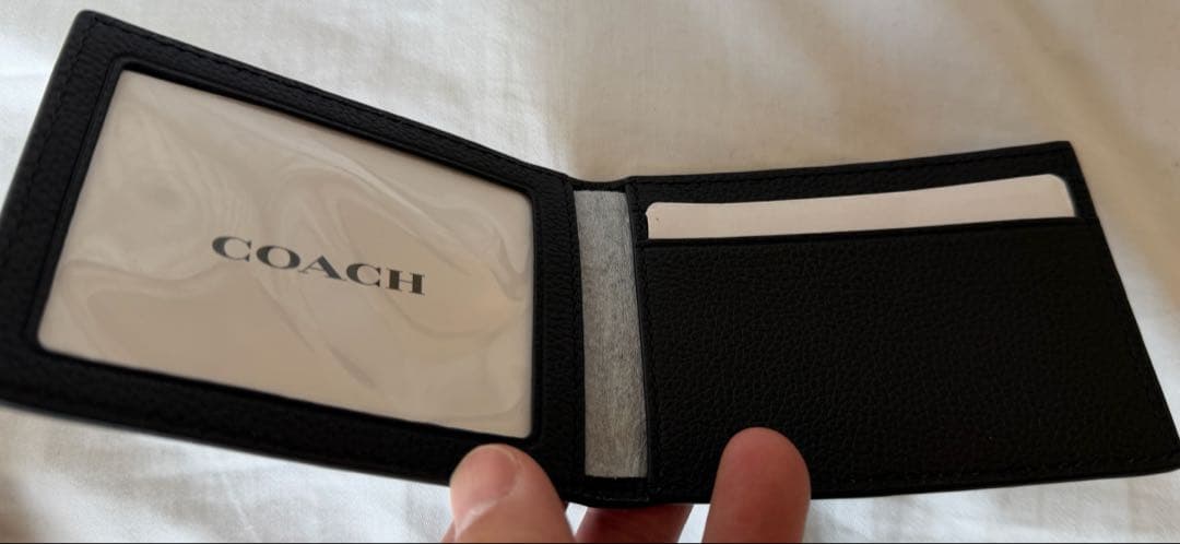 コーチ　メンズ　財布、定期入れ、キーチェーンセット