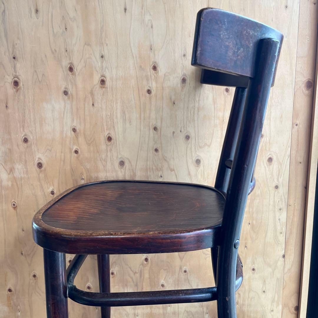 アンティーク家具 椅子 木製 フィッシェル チェコ カフェチェア ベントウッド