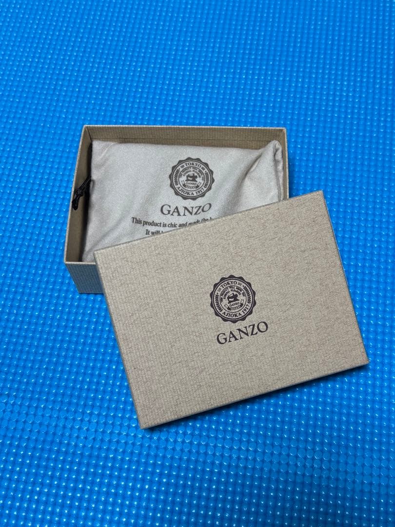 GANZO THIN BRIDLE (シンブライドル) 札バサミ　ヘーゼル