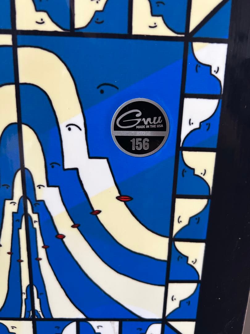 GNU Space Case 156 スノーボード