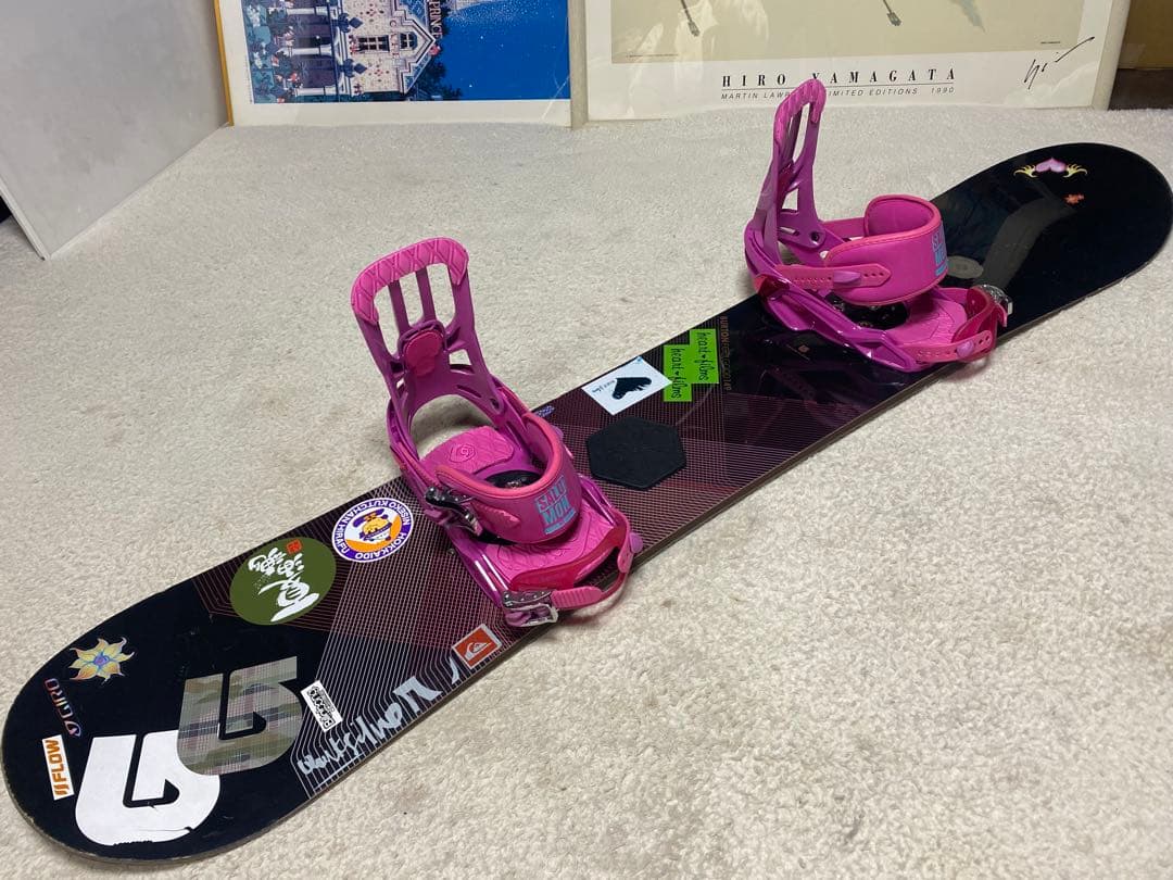 バートン　BURTON フィールグッド　149cm サロモン ビィンディング