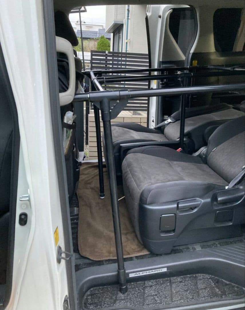 k*y様 手渡し限定　アルファード、ヴェルファイア20系　ベッドキット　自作品