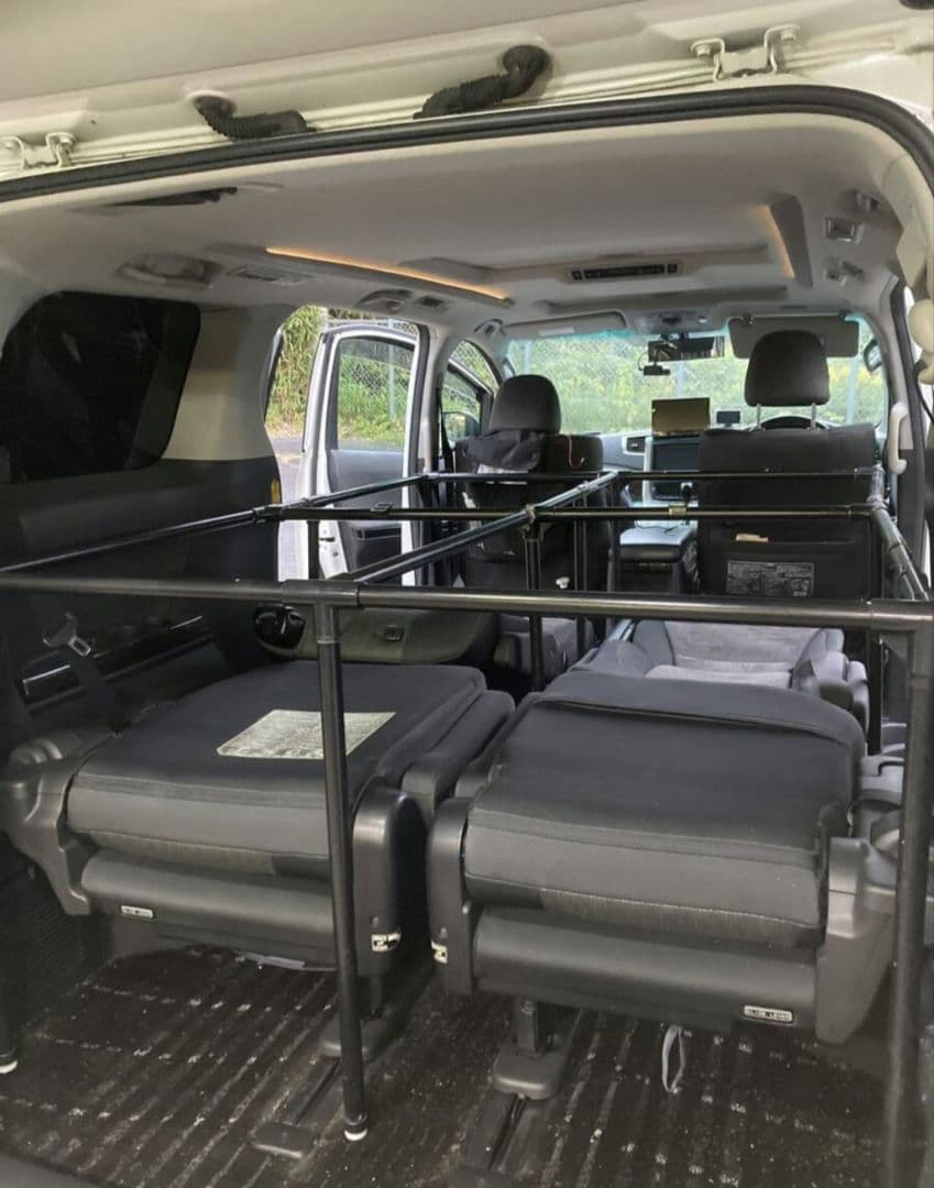 k*y様 手渡し限定　アルファード、ヴェルファイア20系　ベッドキット　自作品