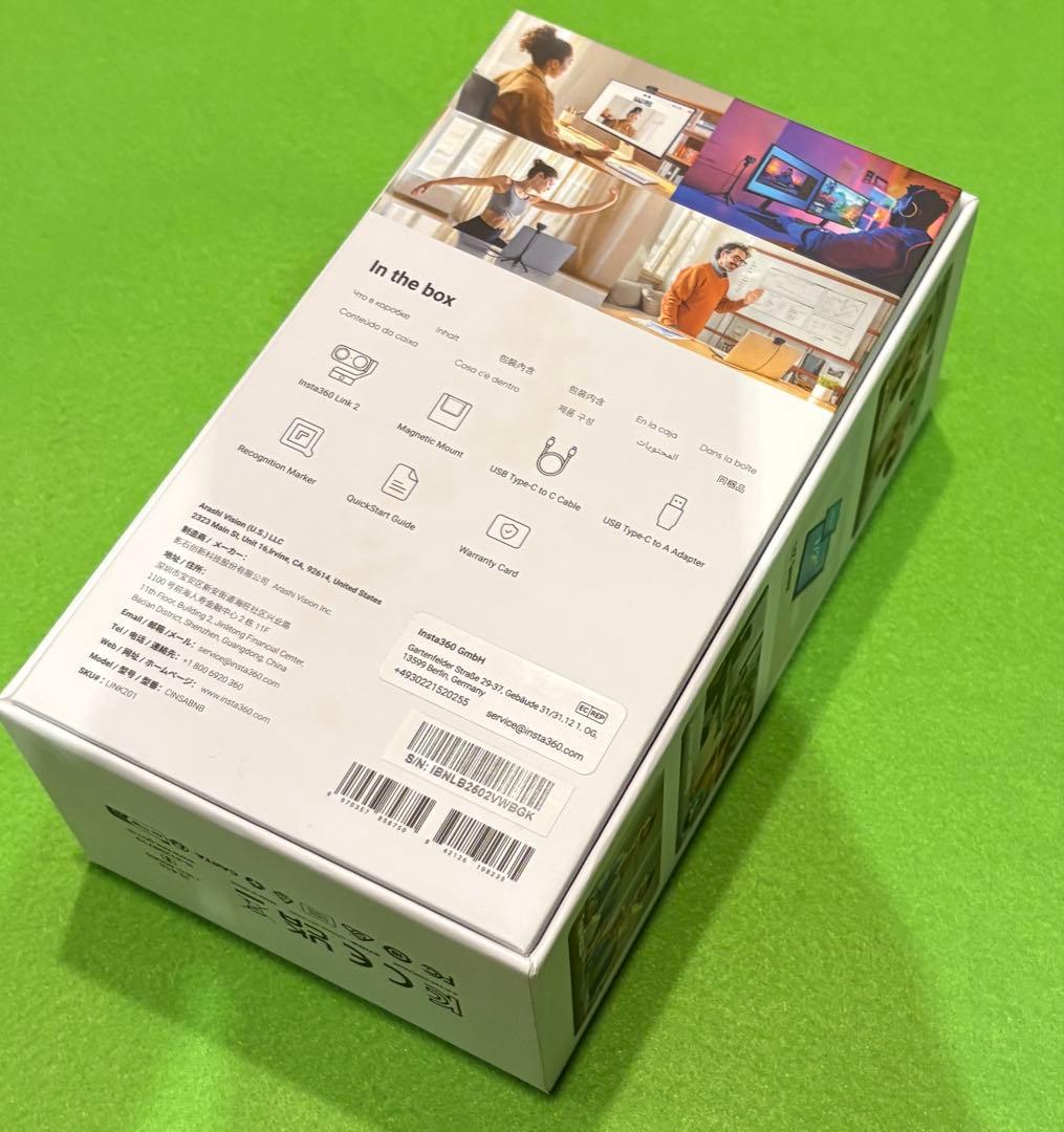 h*n様 「新品未使用】Insta360 Link 2 webカメラ