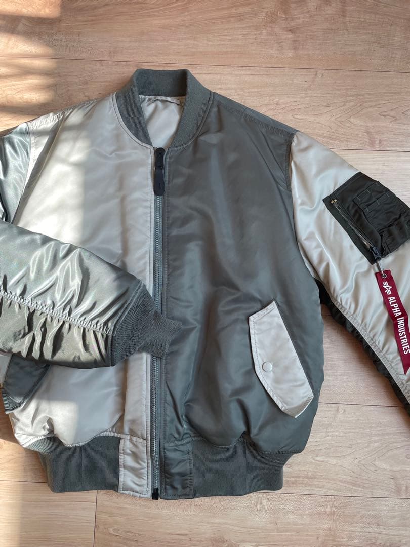 【ブライアン】ALPHA INDUSTRIES ma-1 マルチカラー