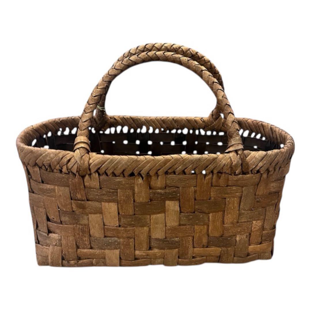 Kohoroで購入　月と木　くるみかごバッグ 中横型