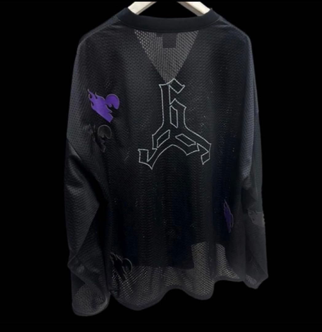 平本蓮　AMNJX メッシュロンT　Lサイズ