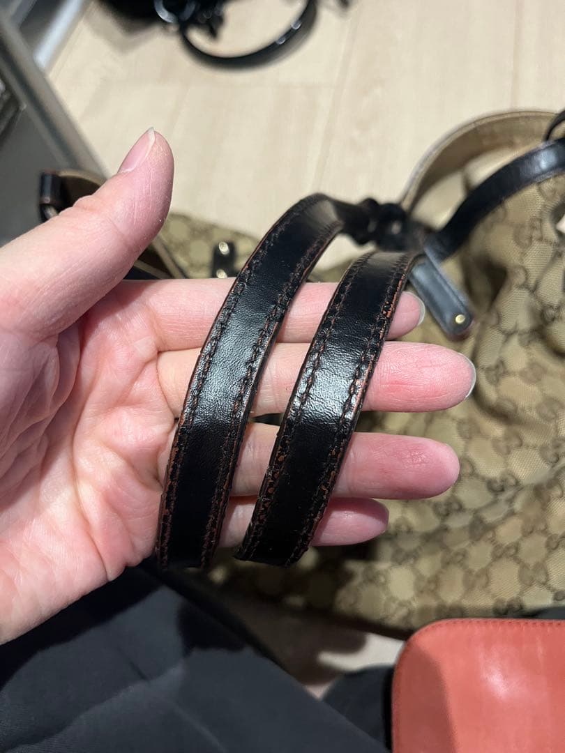 Gucci トートバッグ ベージュ/ブラウン