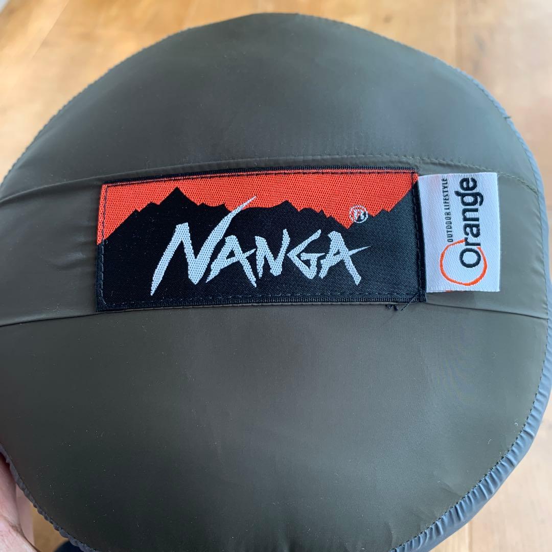 NANGA 寝袋 オリーブ レギュラー