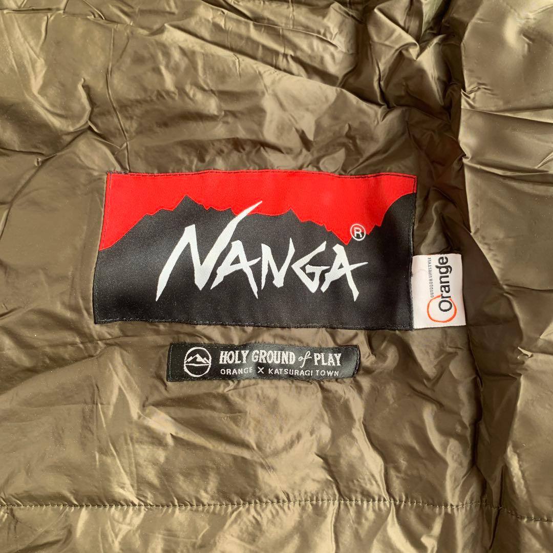 NANGA 寝袋 オリーブ レギュラー
