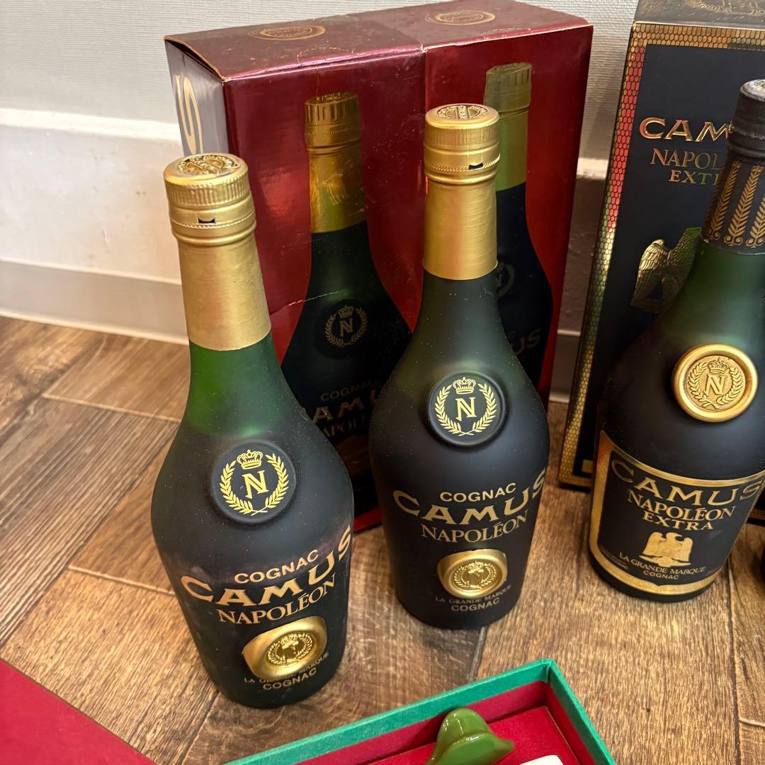 12点まとめ カミュ ブランデー コニャック ナポレオン エクストラ 陶器ボトル