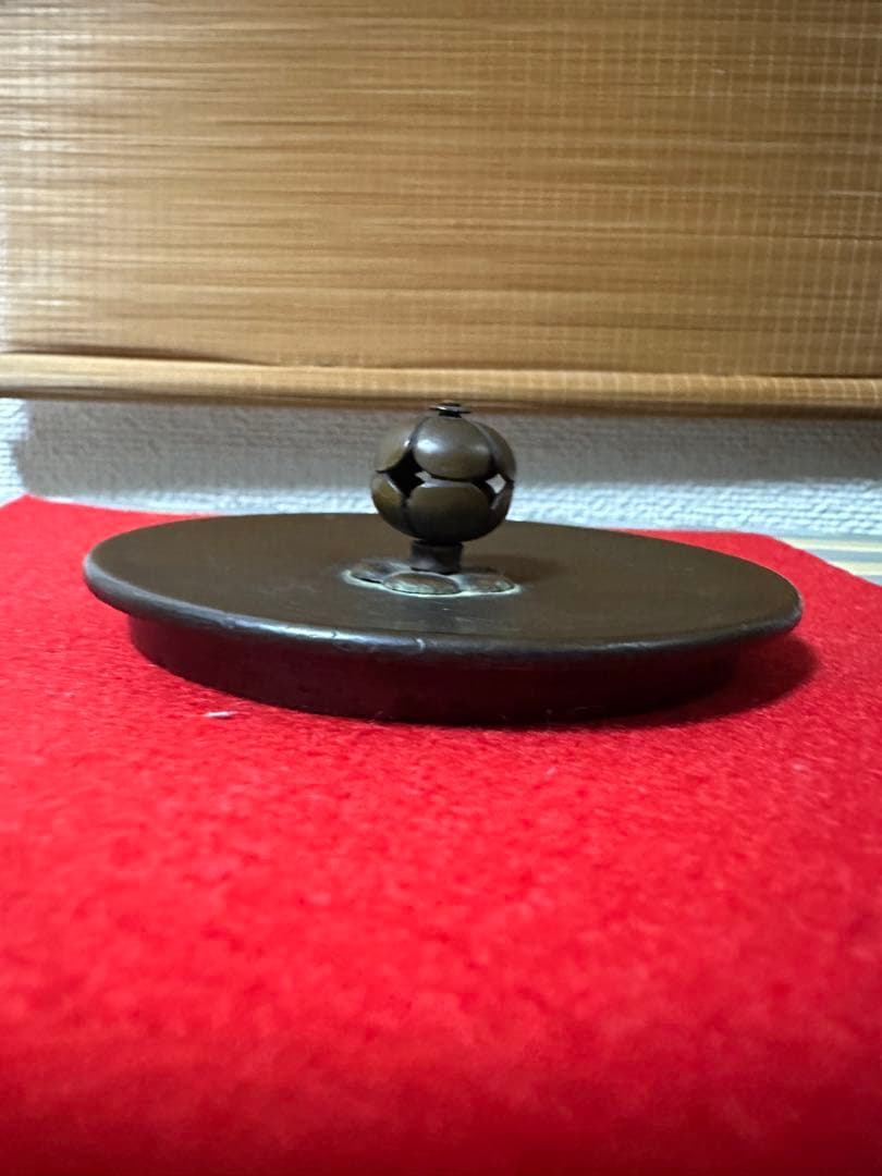 龍文堂　鉄瓶　蓋のみ