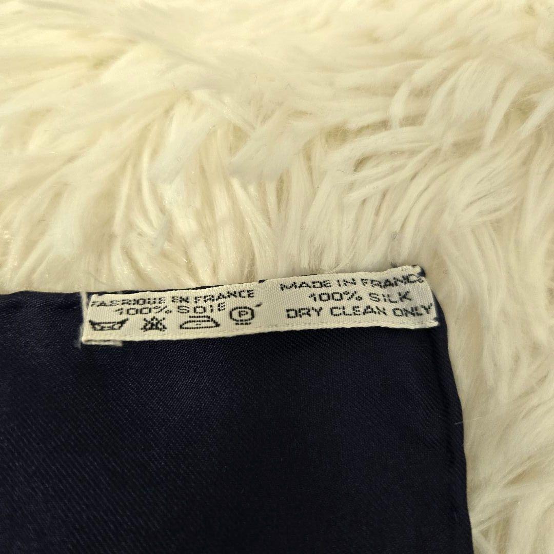 エルメス カレ90 エプロンドール 　スカーフ 黄金の拍車 シルク