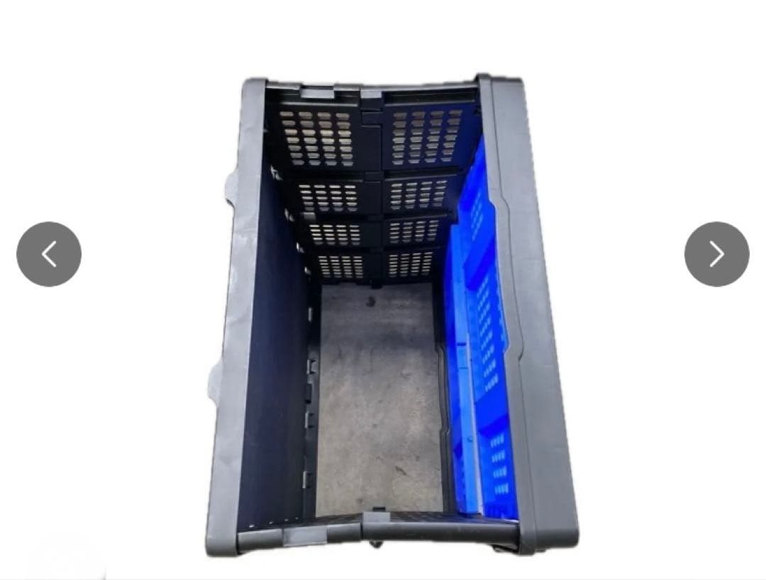 【楽天】万能折りたたみコンテナカート/コンテナのみ出品40×56×26㎝