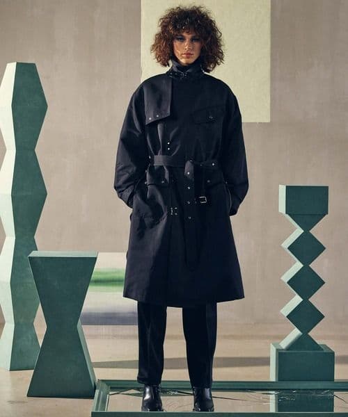 メゾンスペシャル カットオフステッチモーターサイクルコート