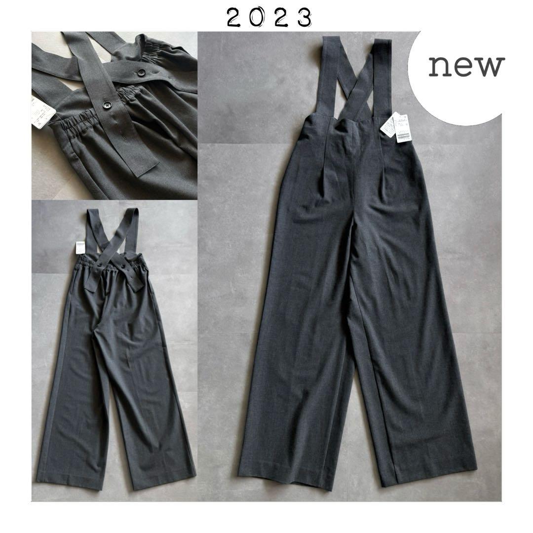 【新品タグ付✨】CELERI Deuxieme Classe サロペット　グレー