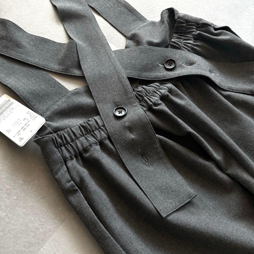 【新品タグ付✨】CELERI Deuxieme Classe サロペット　グレー