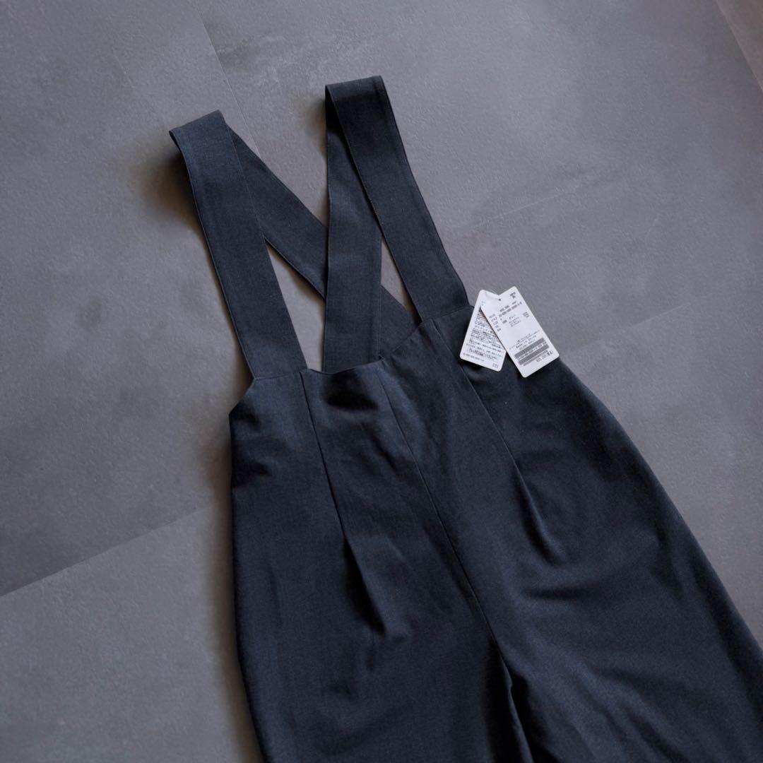 【新品タグ付✨】CELERI Deuxieme Classe サロペット　グレー