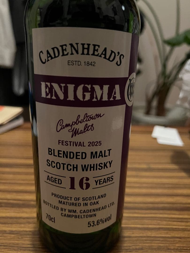 限定品ケイデンヘッズ　エニグマCadenhead's Enigma 16年
