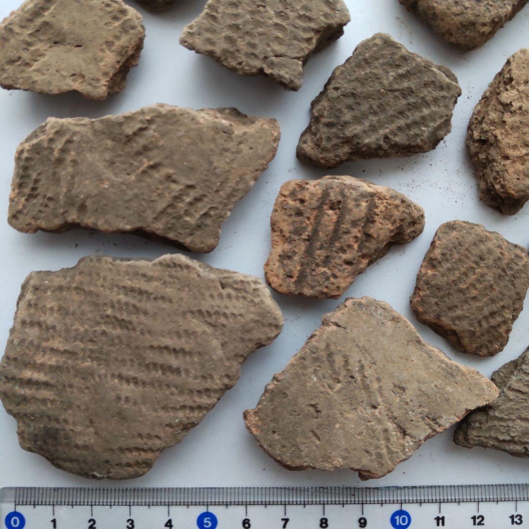 ★本物の縄文土器★(新潟県出土)24、23点