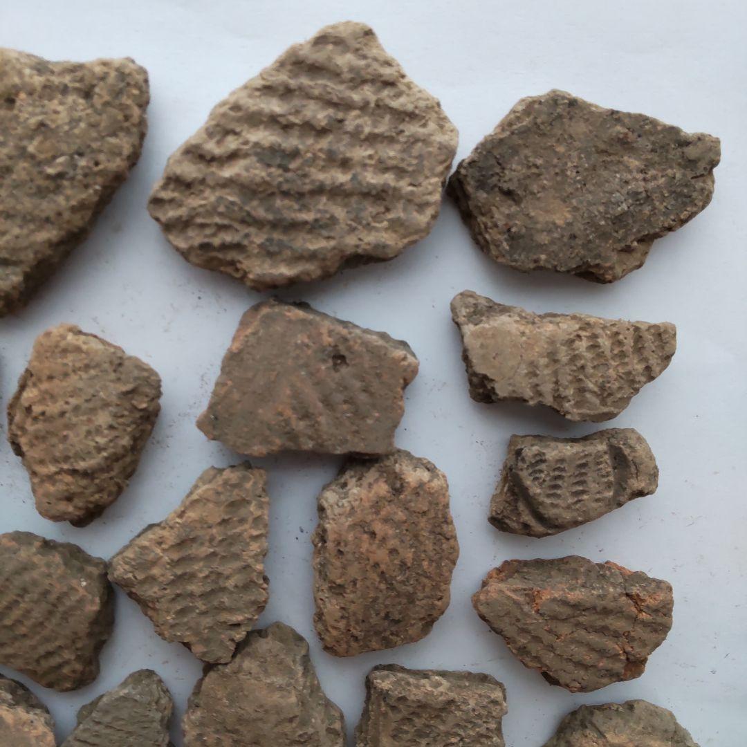 ★本物の縄文土器★(新潟県出土)24、23点