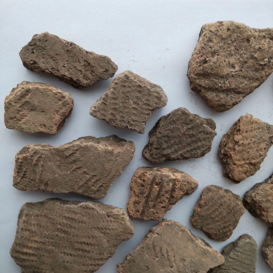 ★本物の縄文土器★(新潟県出土)24、23点