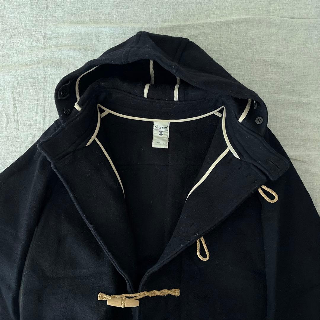 ORCIVALオーシバル ウールメルトンダッフルコート