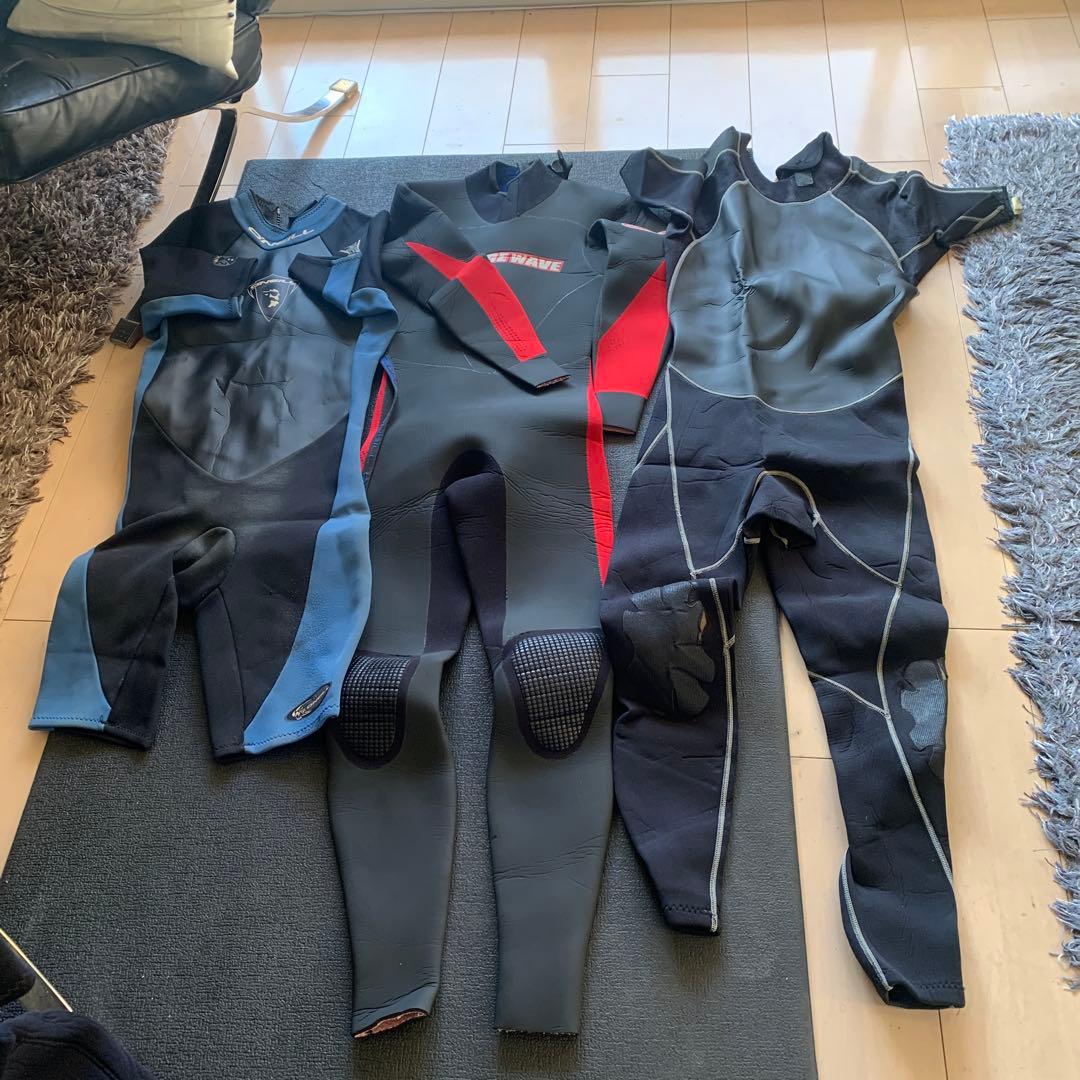 夏、冬、春のウエットスーツサイズM