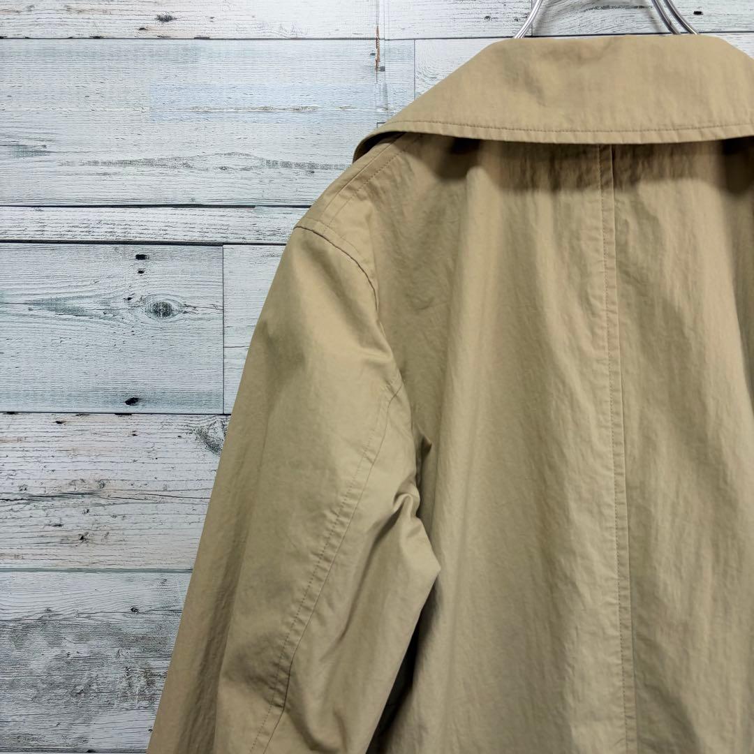 MHL, ドライワックスコットンナイロンコート　トレンチコート　ベージュ　38