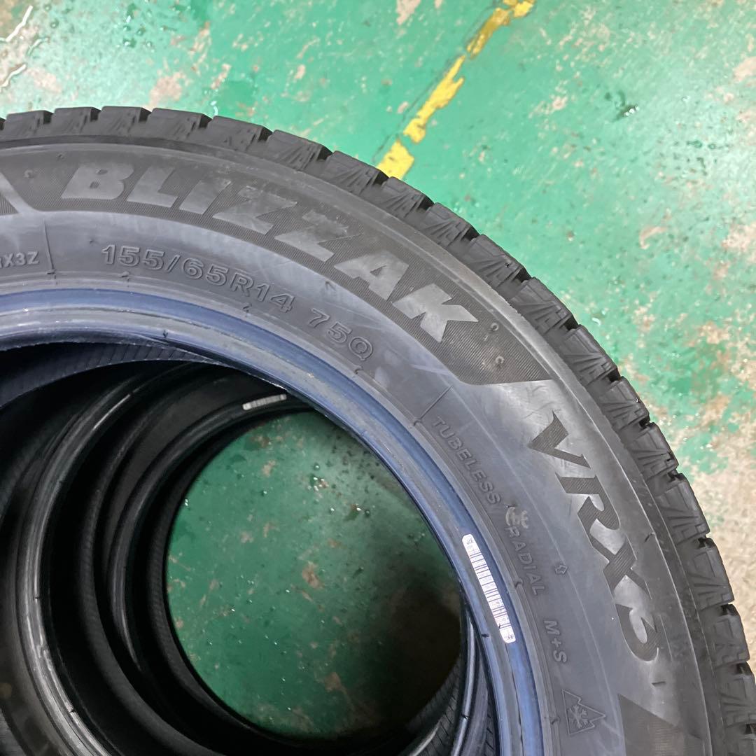 155/65R14 4本セット BLIZZAK VRX3 BRIDGESTONE