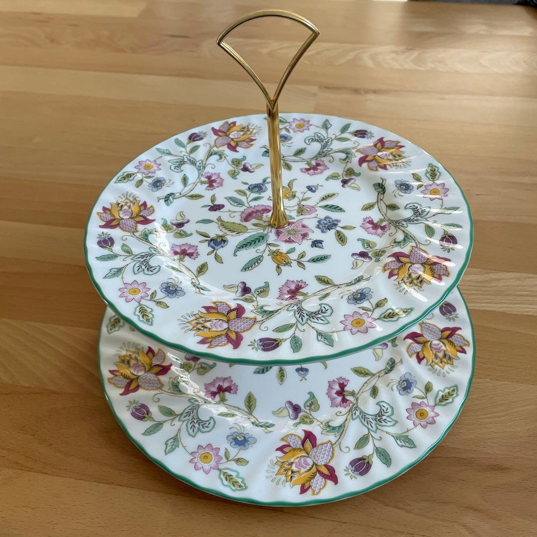 ミントン　ケーキスタンド　アフタヌーンティー用