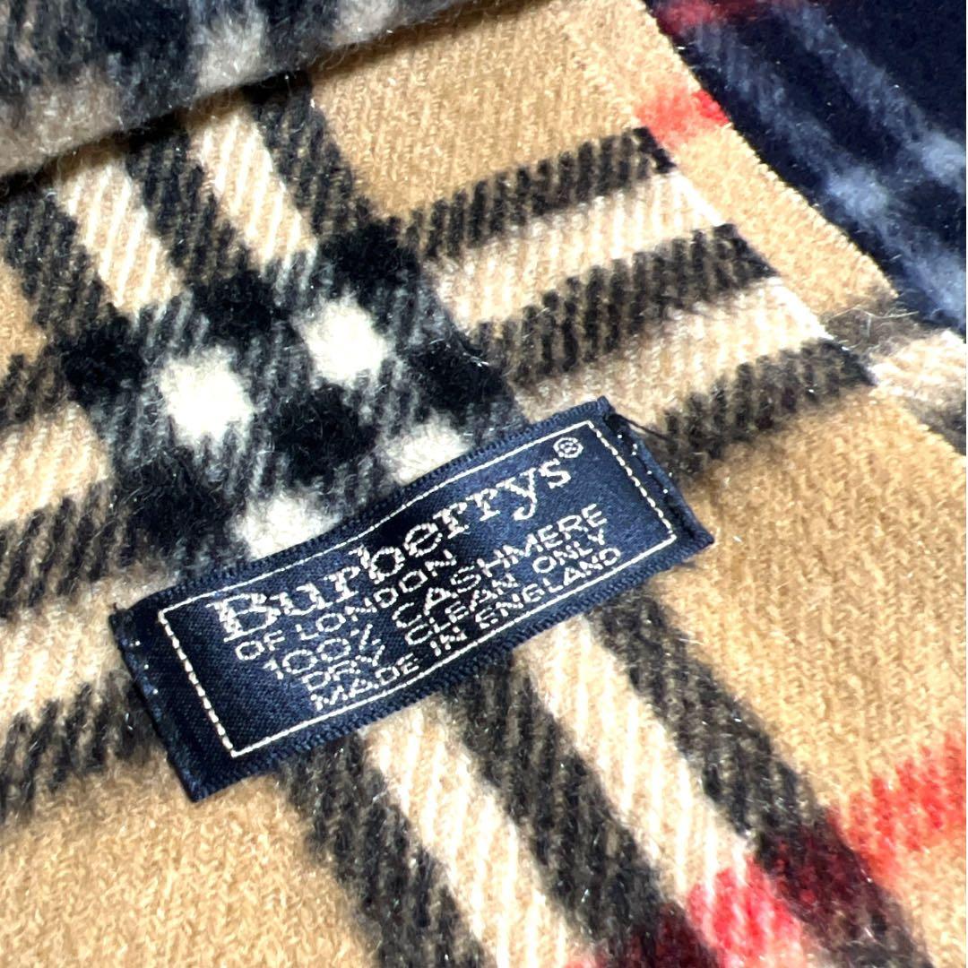 C*S様 ２枚セット　極美品　Burberry カシミア100% ノバチェック