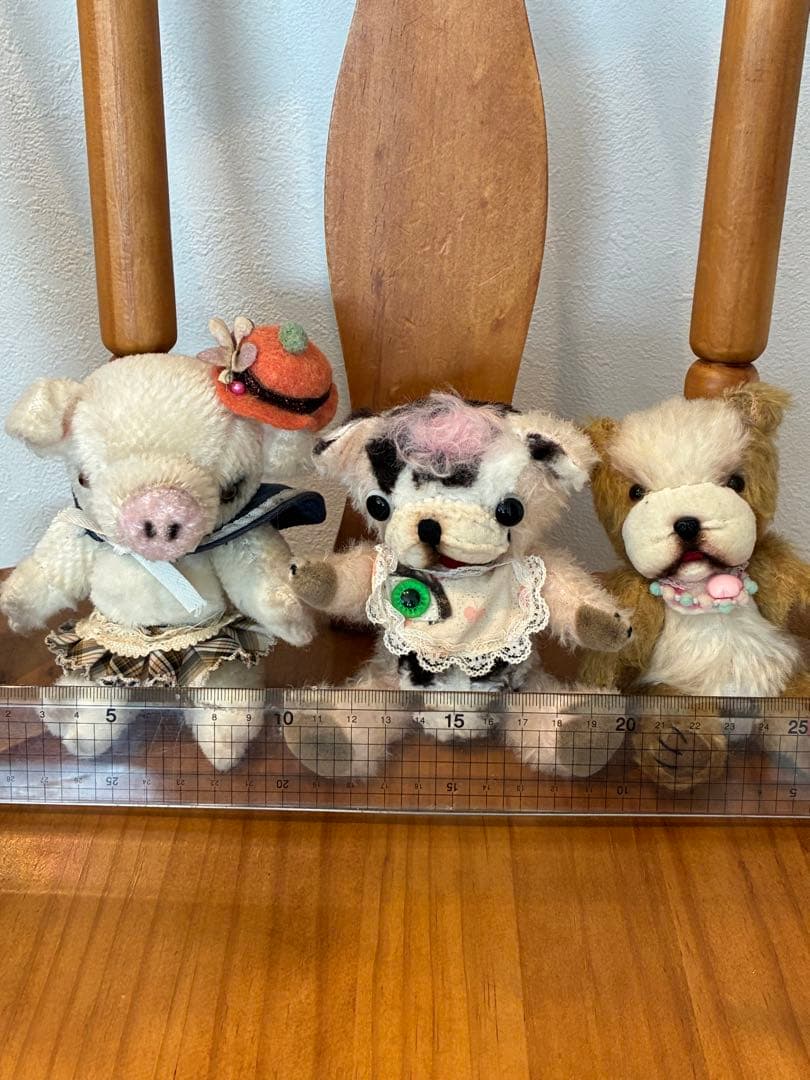 国内作家　lovelyshamoko様　ぬいぐるみ　3点まとめ　可愛い　テディ