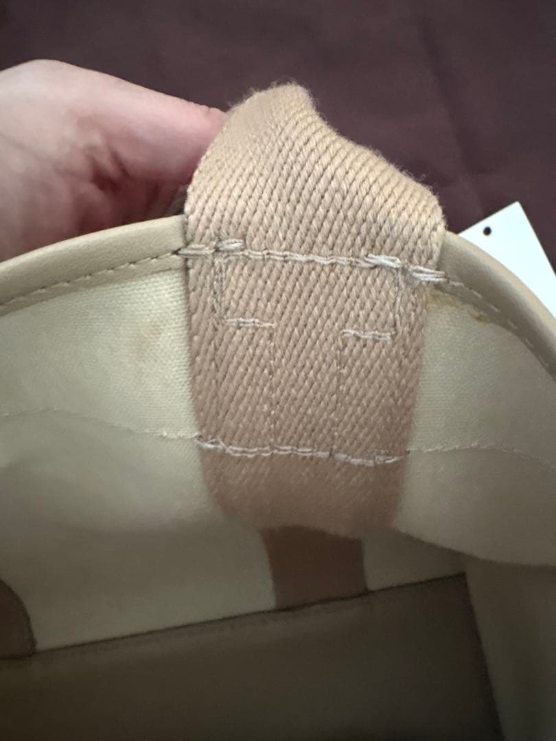 【ぴぴ】トリーバーチ キャンバス×レザー トートバッグ 2way