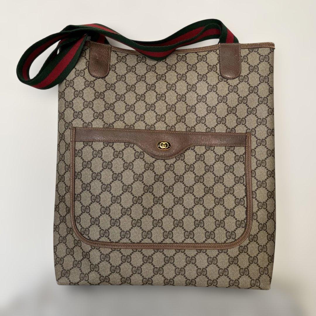 オールドグッチ　トートバッグ