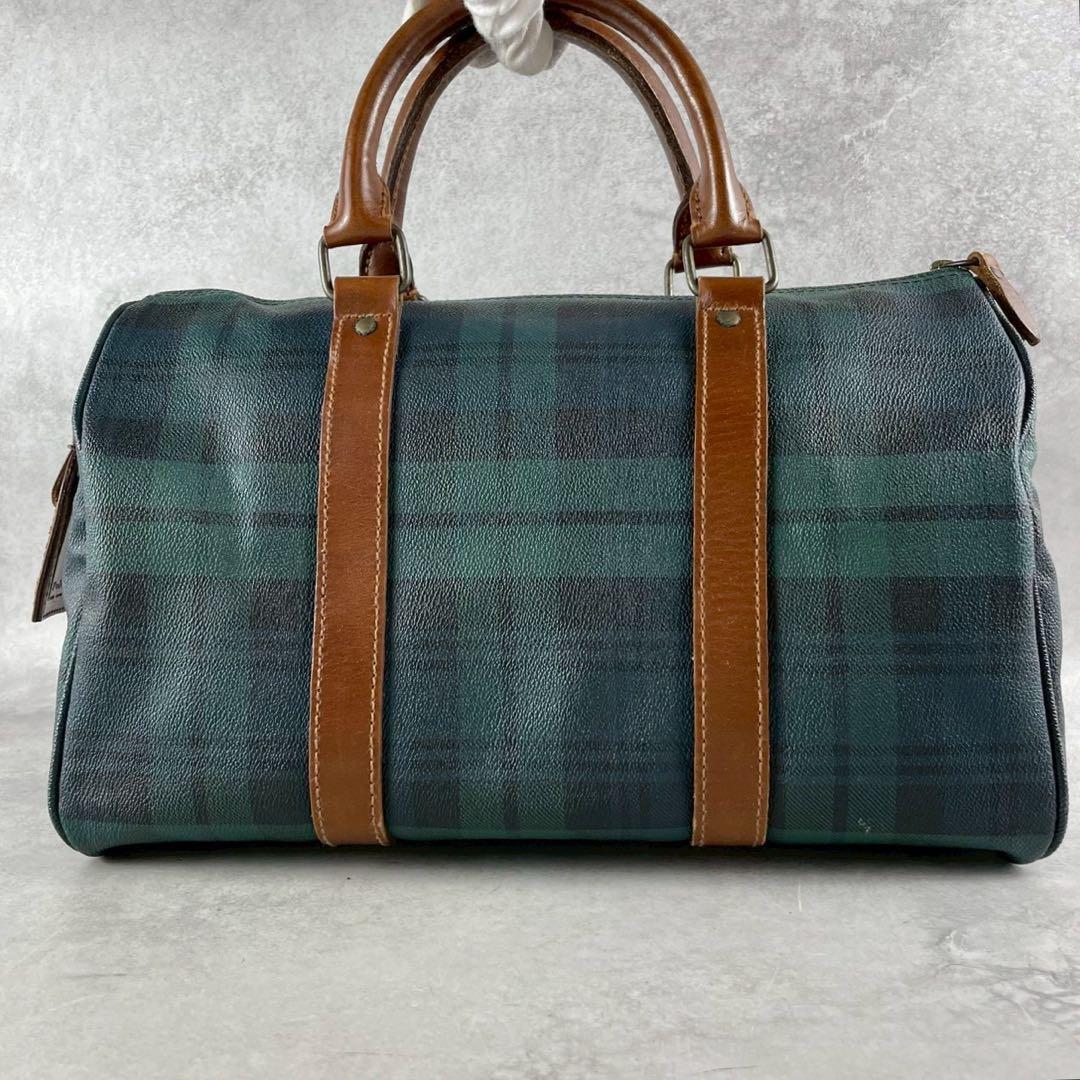 極美品✨ ポロラルフローレン ミニボストンバッグ PVC チャーム付き 37