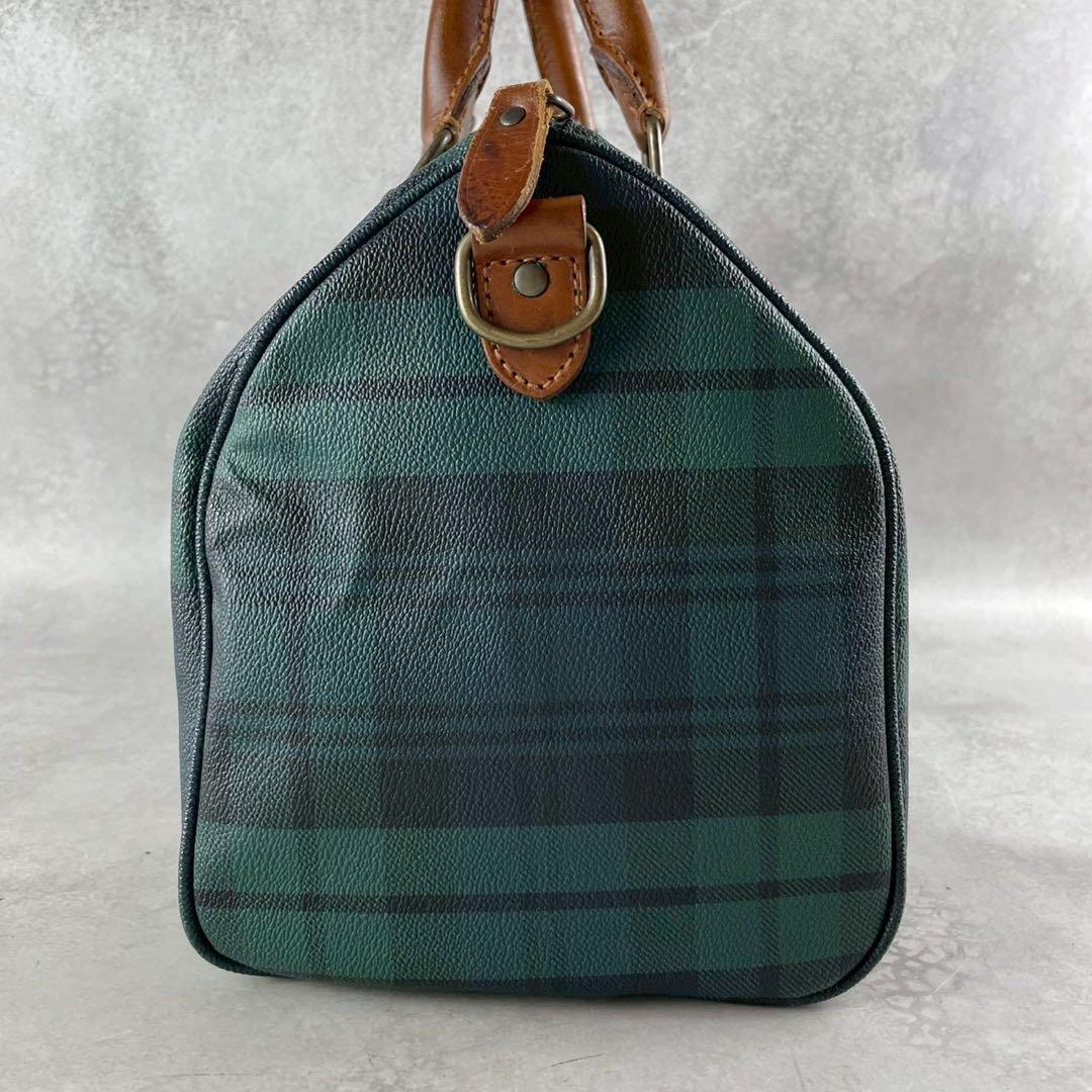 極美品✨ ポロラルフローレン ミニボストンバッグ PVC チャーム付き 37