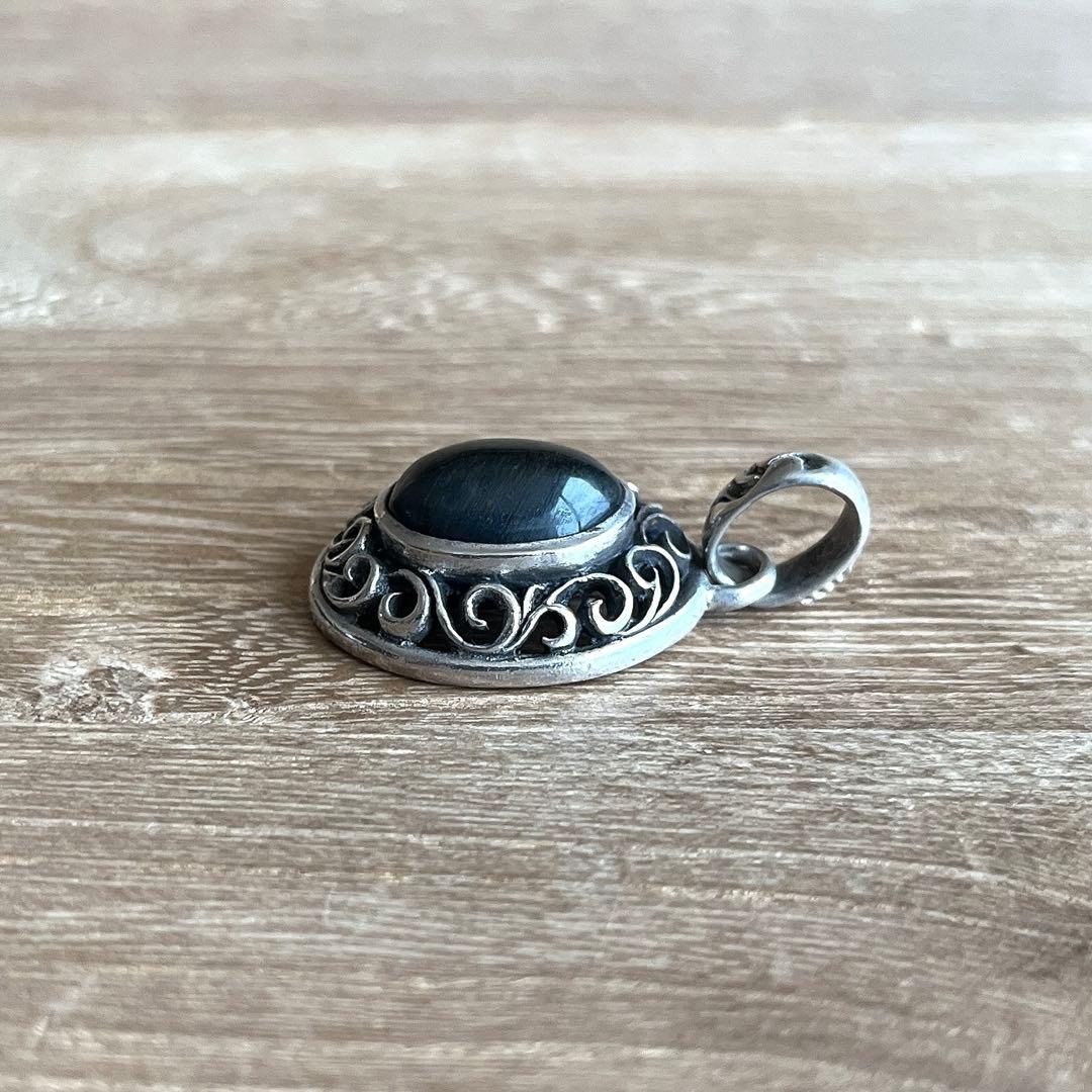 サード SAAD 天然石 オニキス アラベスク SILVER ペンダント