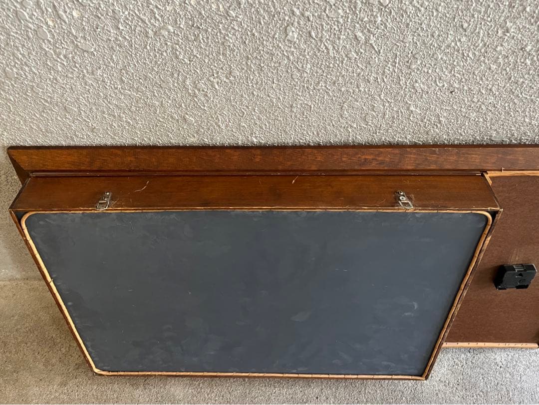 激レア！　ビンテージ　50〜60年代　時計付き　シャドーボックス　電池式