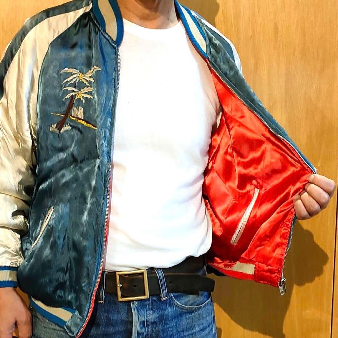 【美品】 IOLANI リバーシブル スカジャン