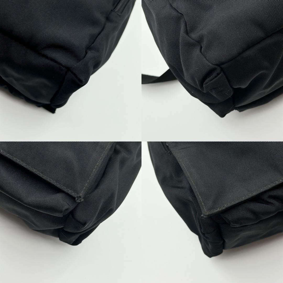 美品✨ グッチ ショルダーバッグ メッセンジャー ナイロン ブラック ロゴ