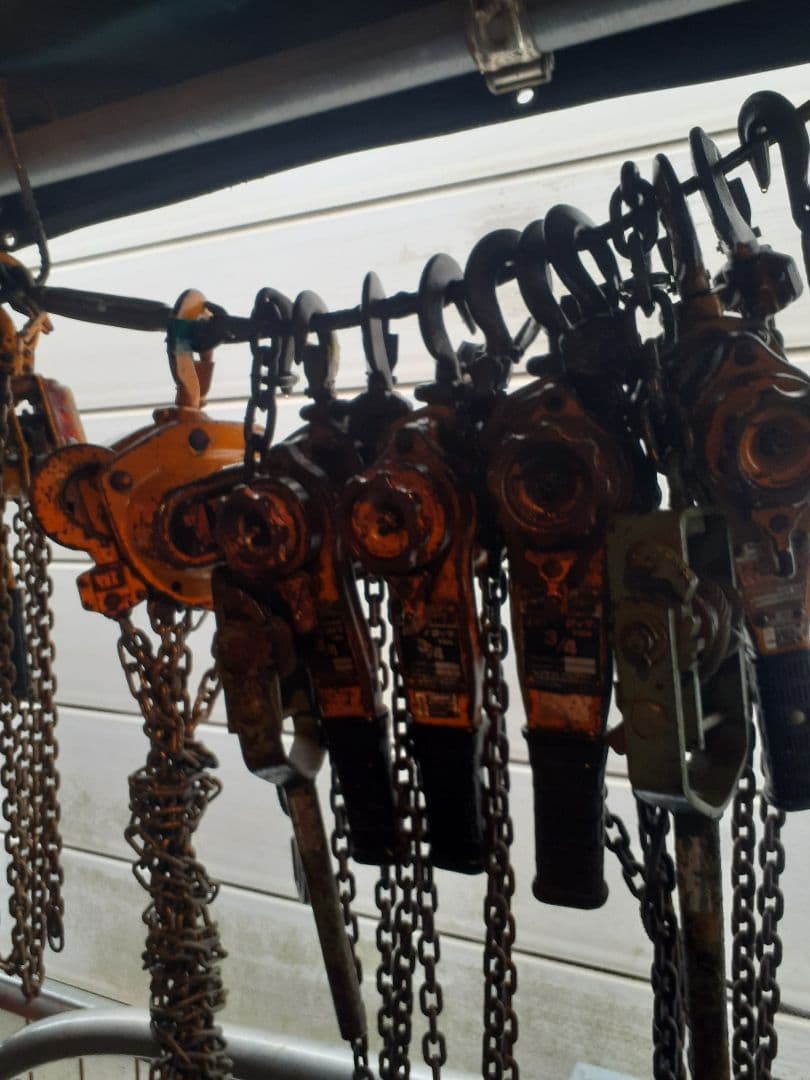 キトー製レバーブロックチェーンブロック