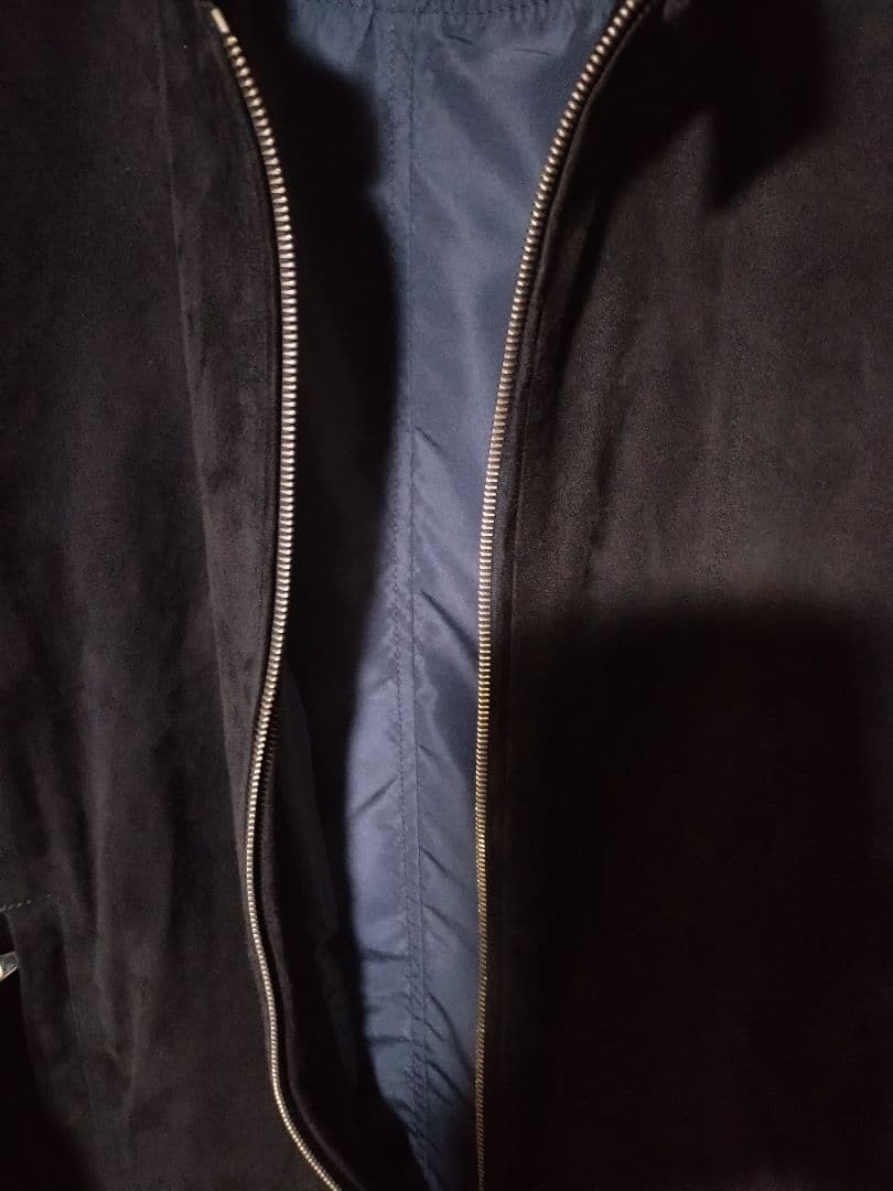 新品未使用　ビームス別注　ENMETI ユリ　ゴートスウェードシングルライダース