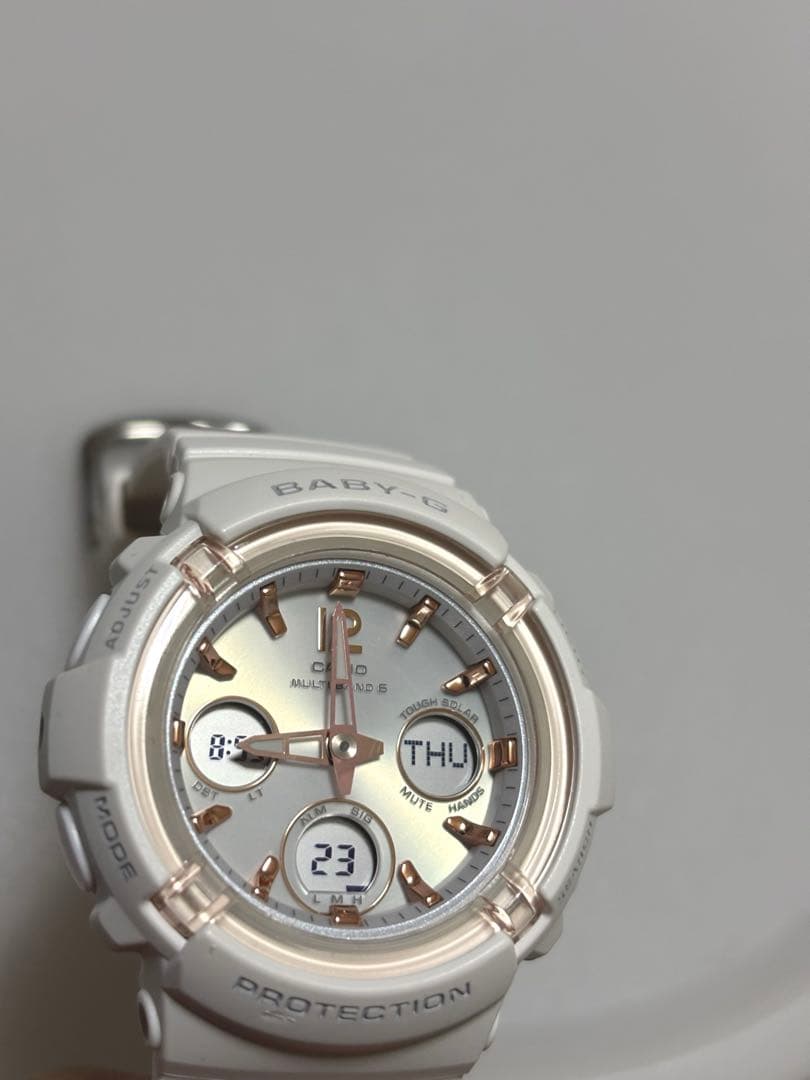 CASIO Baby-G BGA-2800 電波ソーラー　ホワイト　美品