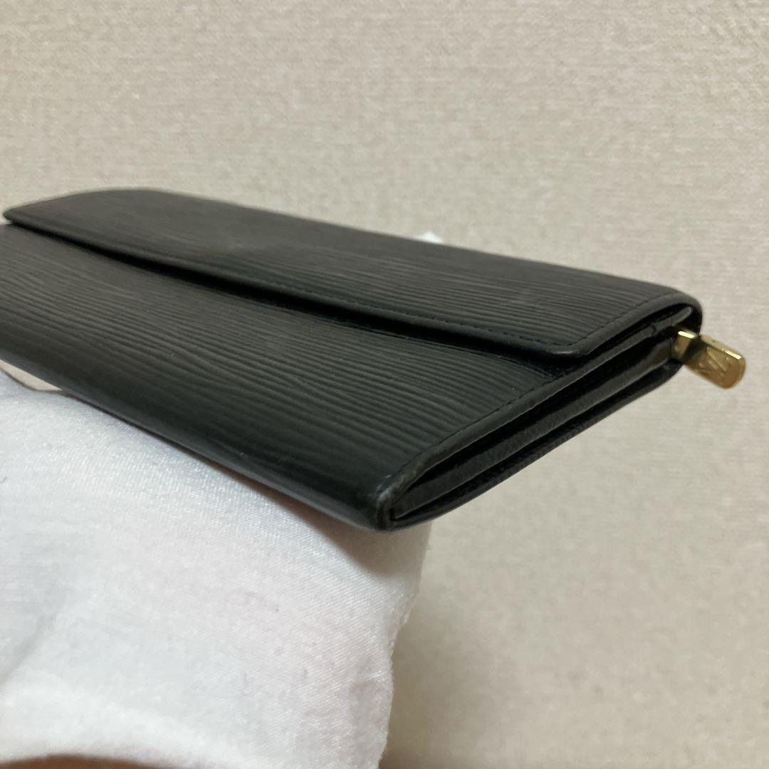 ✨美品✨ルイヴィトン　二つ折り　長財布 ポルトモネ クレディ ノアール