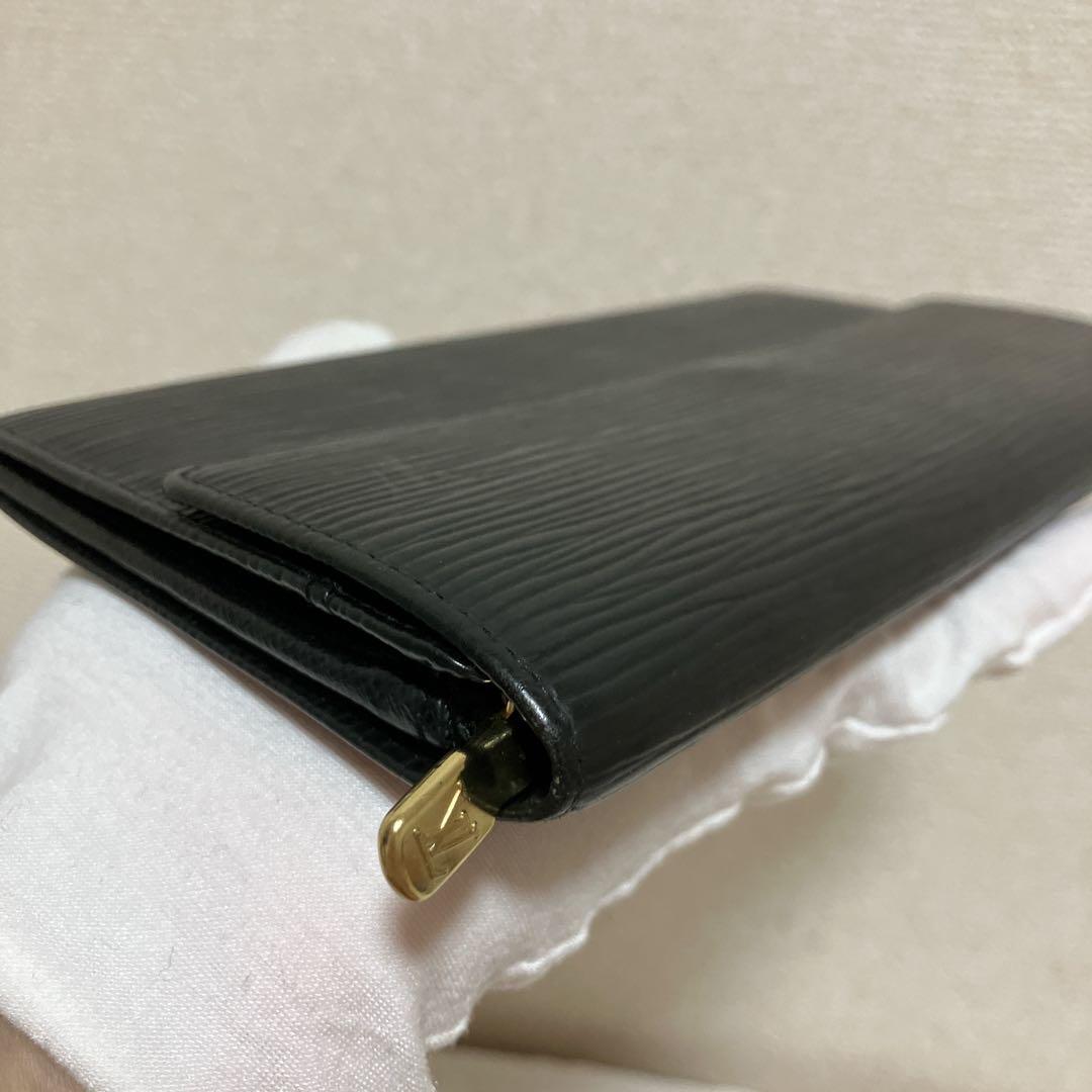 ✨美品✨ルイヴィトン　二つ折り　長財布 ポルトモネ クレディ ノアール