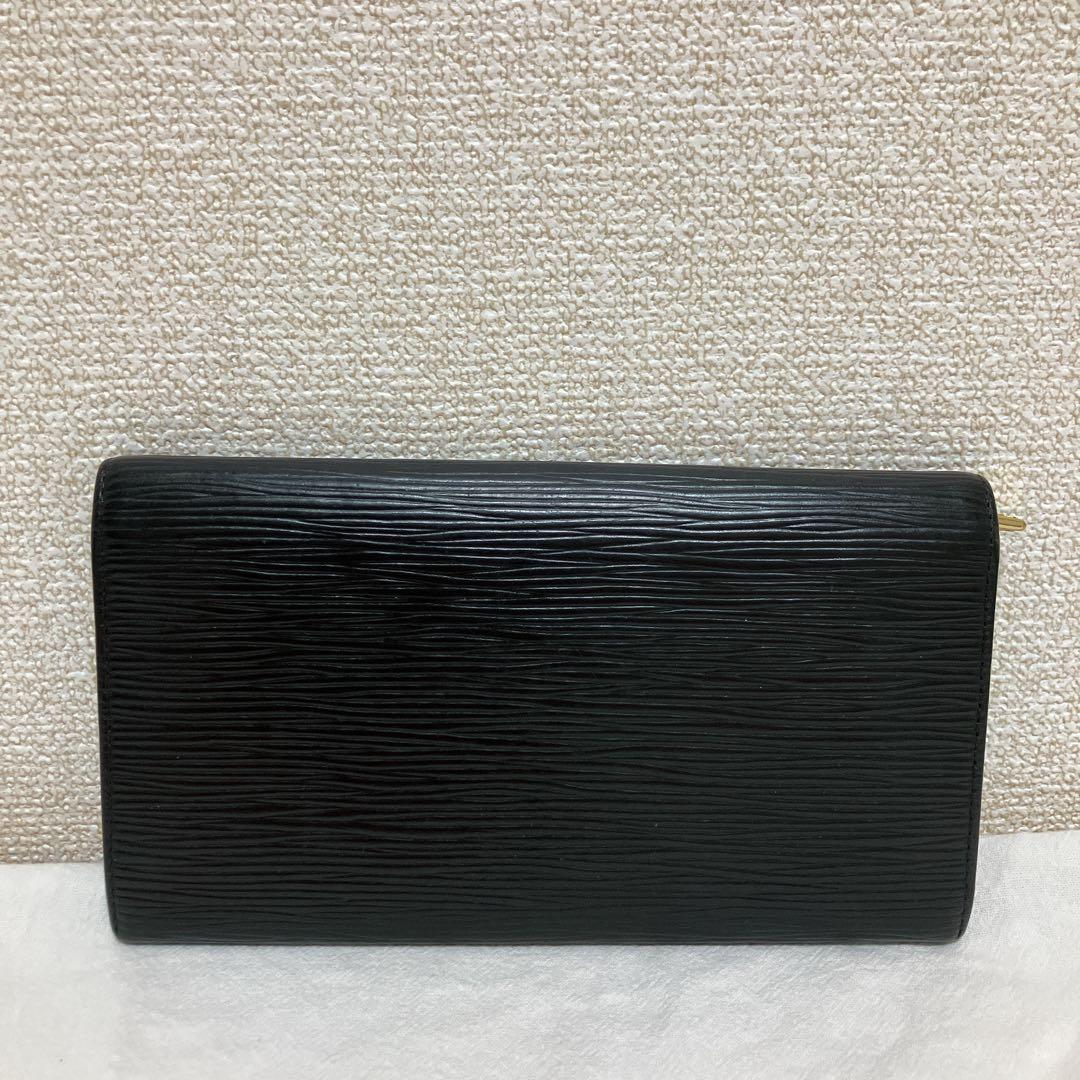 ✨美品✨ルイヴィトン　二つ折り　長財布 ポルトモネ クレディ ノアール