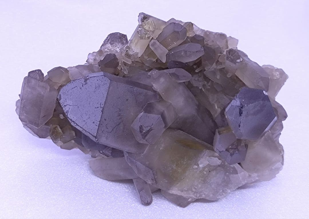 スモーキーシトリン　クラスター　（小）浄化　魔除け　厄除け　金運　ゼウスクォーツ